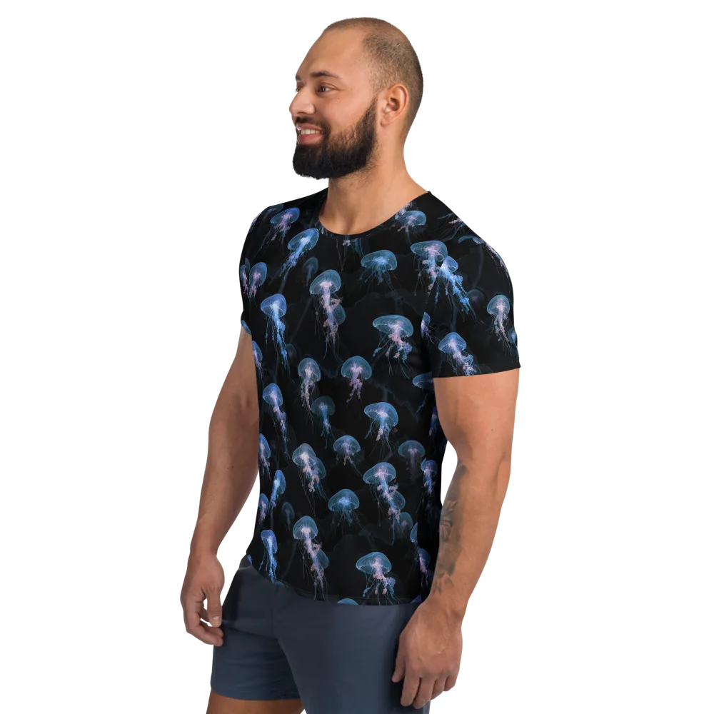 Deepwater Reverie on Men's Athletic T-Shirt — Left