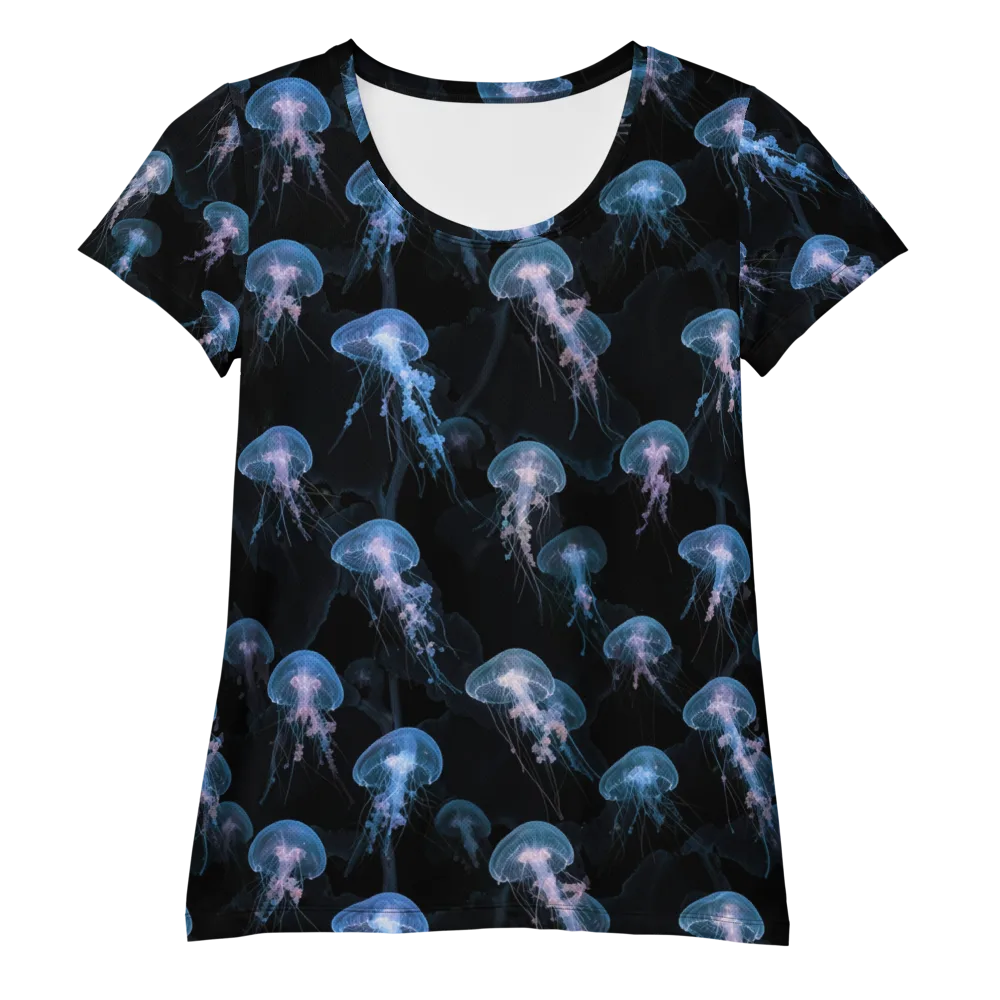 Deepwater Reverie on Women's Athletic T-Shirt — Front