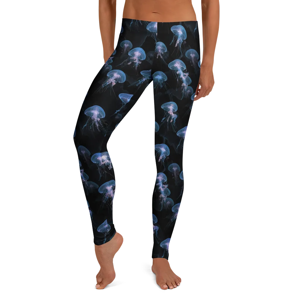 Deepwater Reverie on Leggings — Front