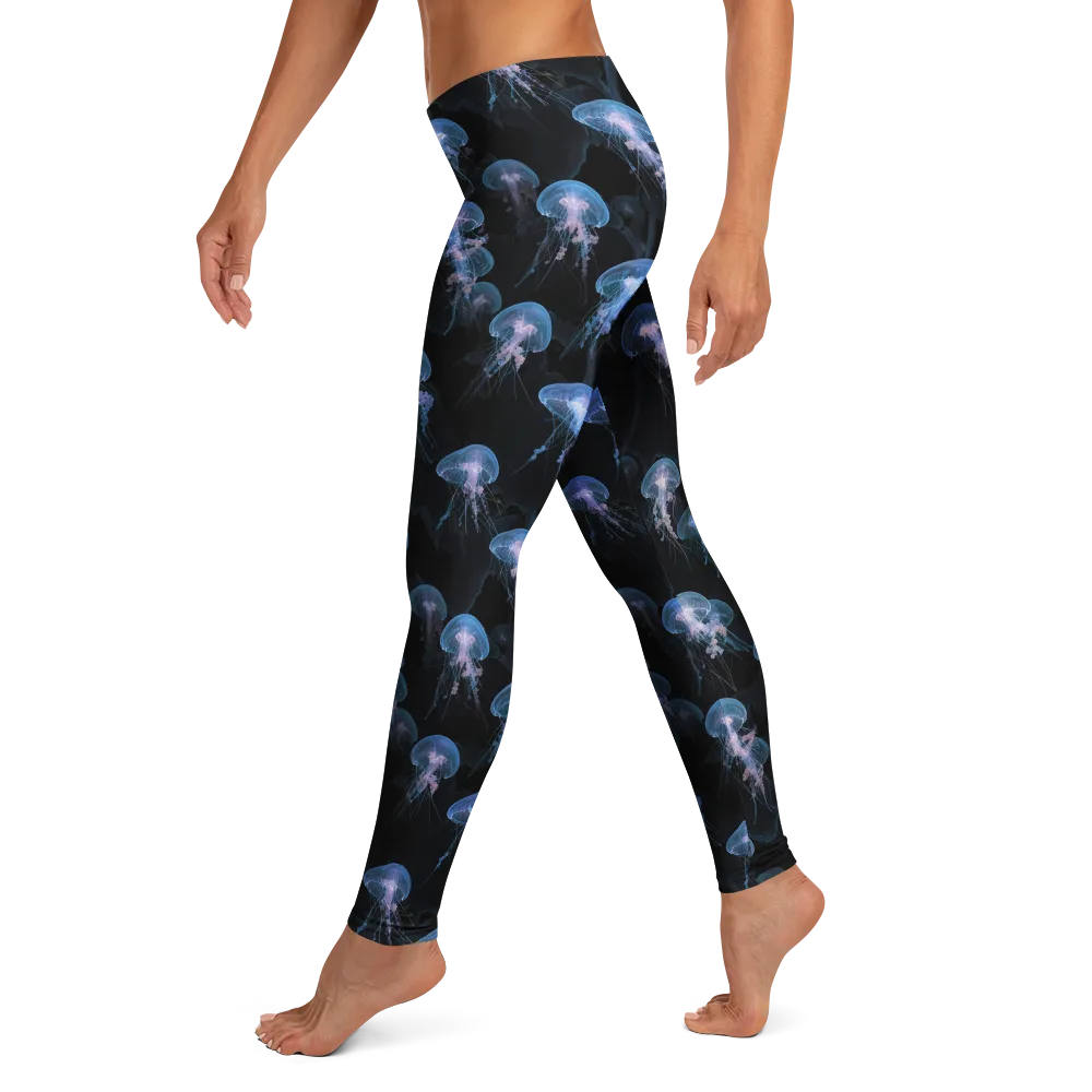 Deepwater Reverie on Leggings — Left