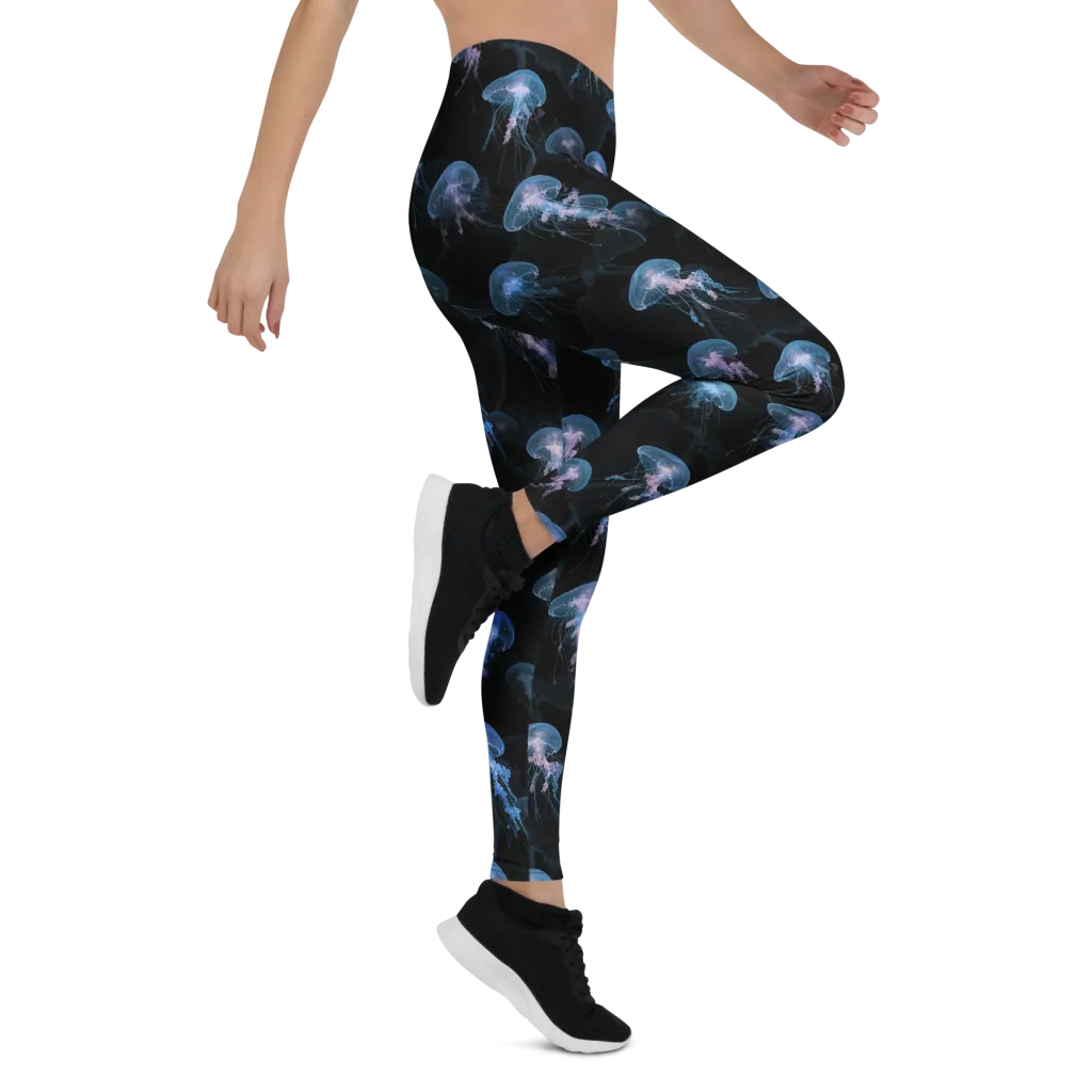 Deepwater Reverie on Leggings — Right