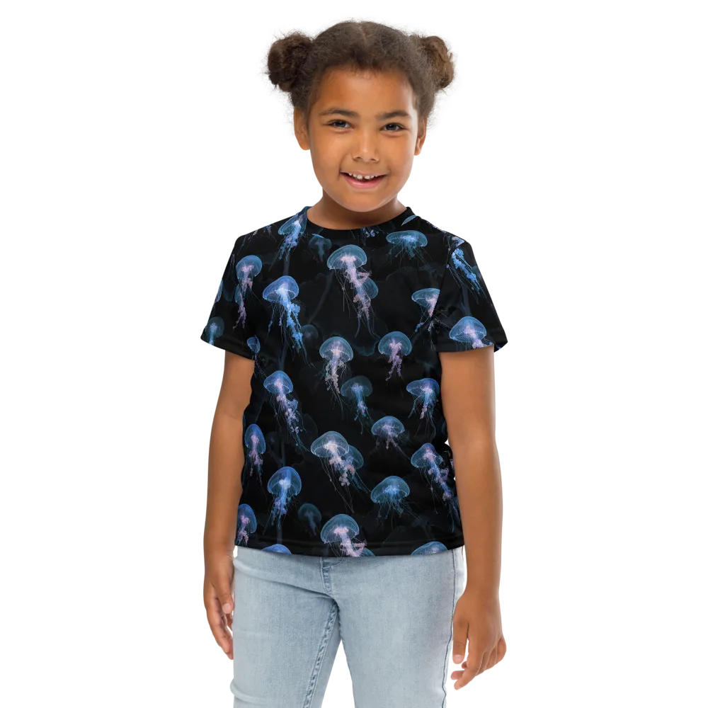 Deepwater Reverie on Kids Crew Neck T-Shirt — Front