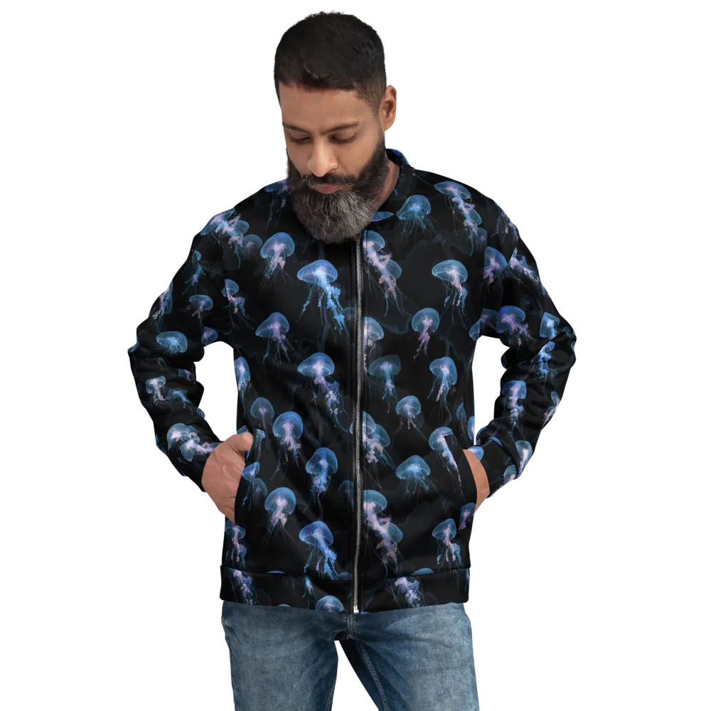 Deepwater Reverie on Bomber Jacket — Front