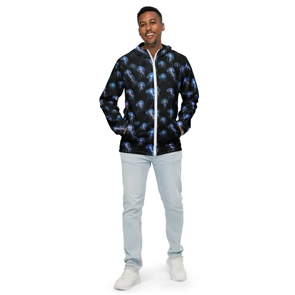 Deepwater Reverie on Men's Windbreaker — Front