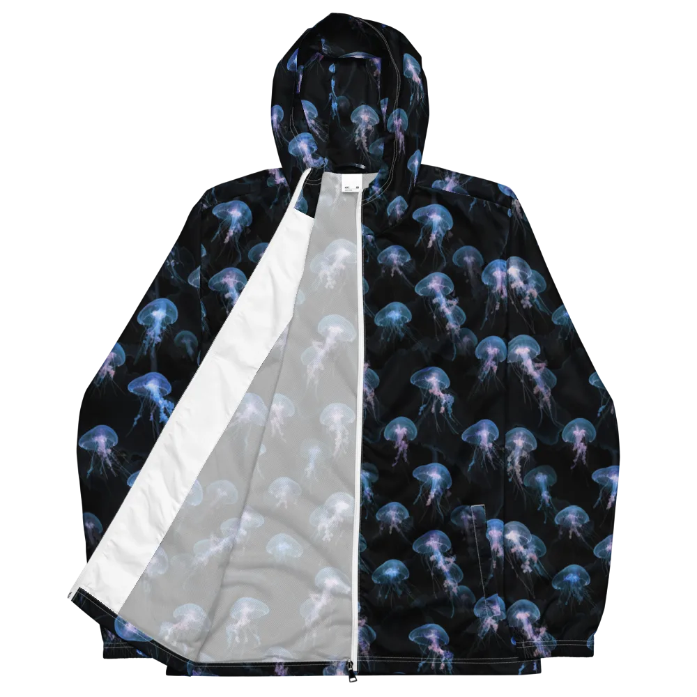 Deepwater Reverie on Men's Windbreaker — Front