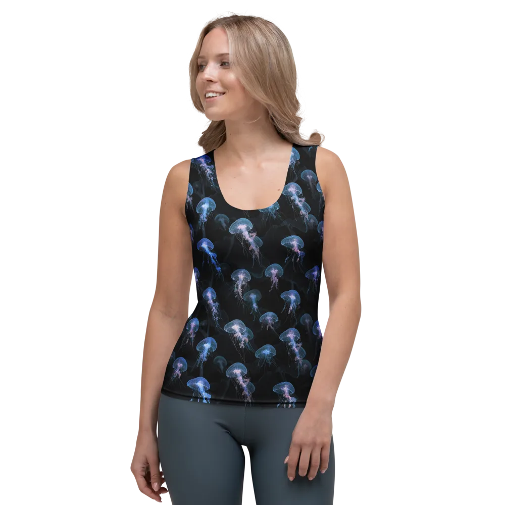 Deepwater Reverie on Women's Tank Top — Front
