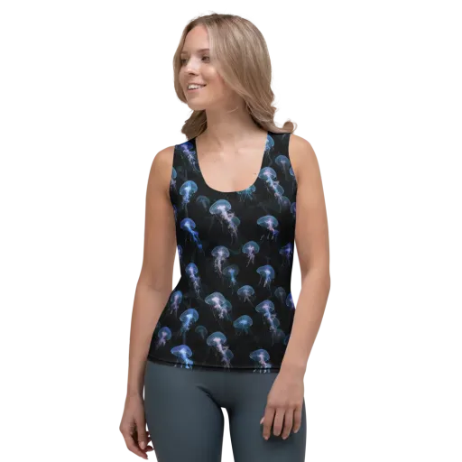 Deepwater Reverie on a Women's Tank Top