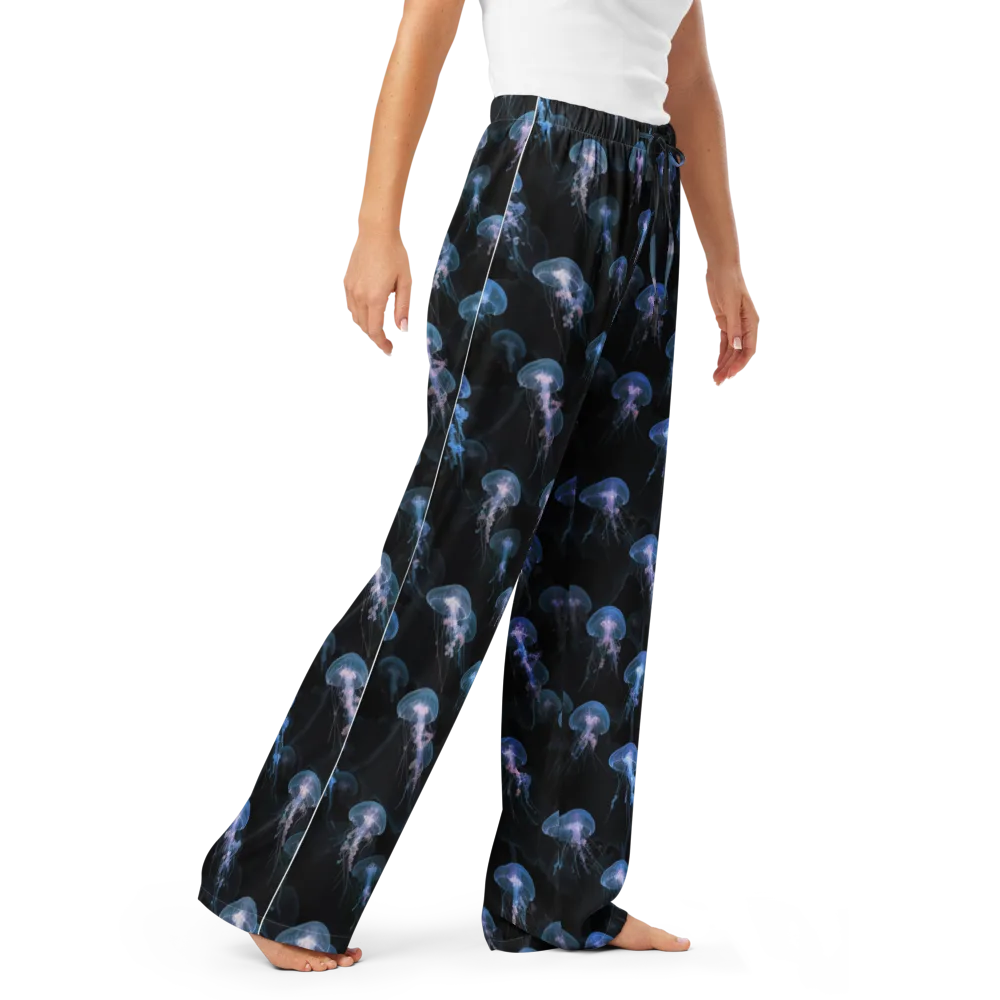 Deepwater Reverie on Women's Pajama Pants — Right Front