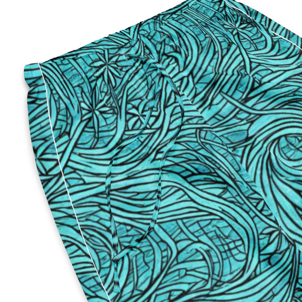 Cyan Whorl on Women's Pajama Pants — Product details