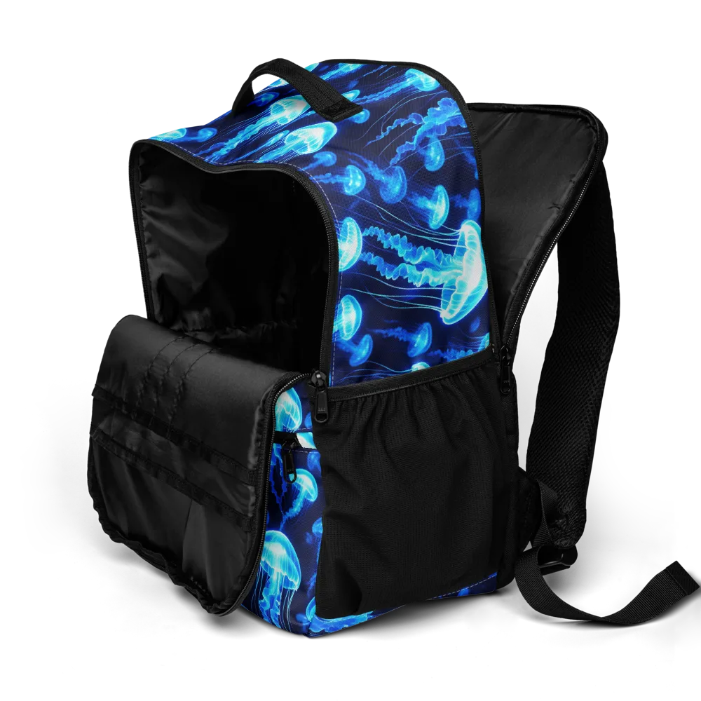 Blue Lanterns on Utility Backpack — Product details 2