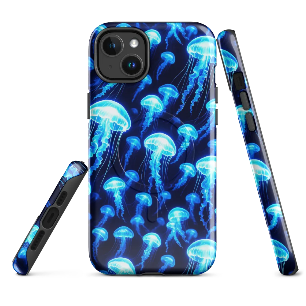 Blue Lanterns on MagSafe Tough Case for iPhone® — Front