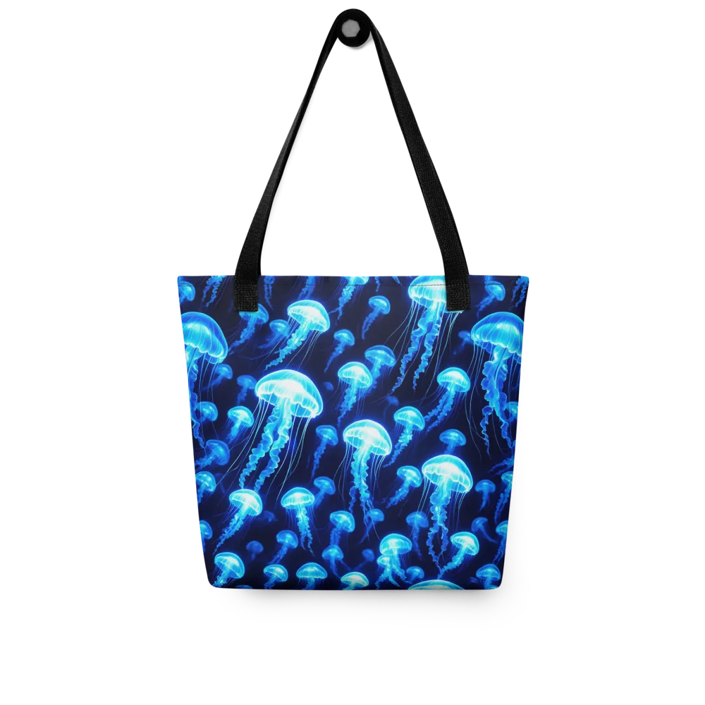 Blue Lanterns on Tote Bag — Front