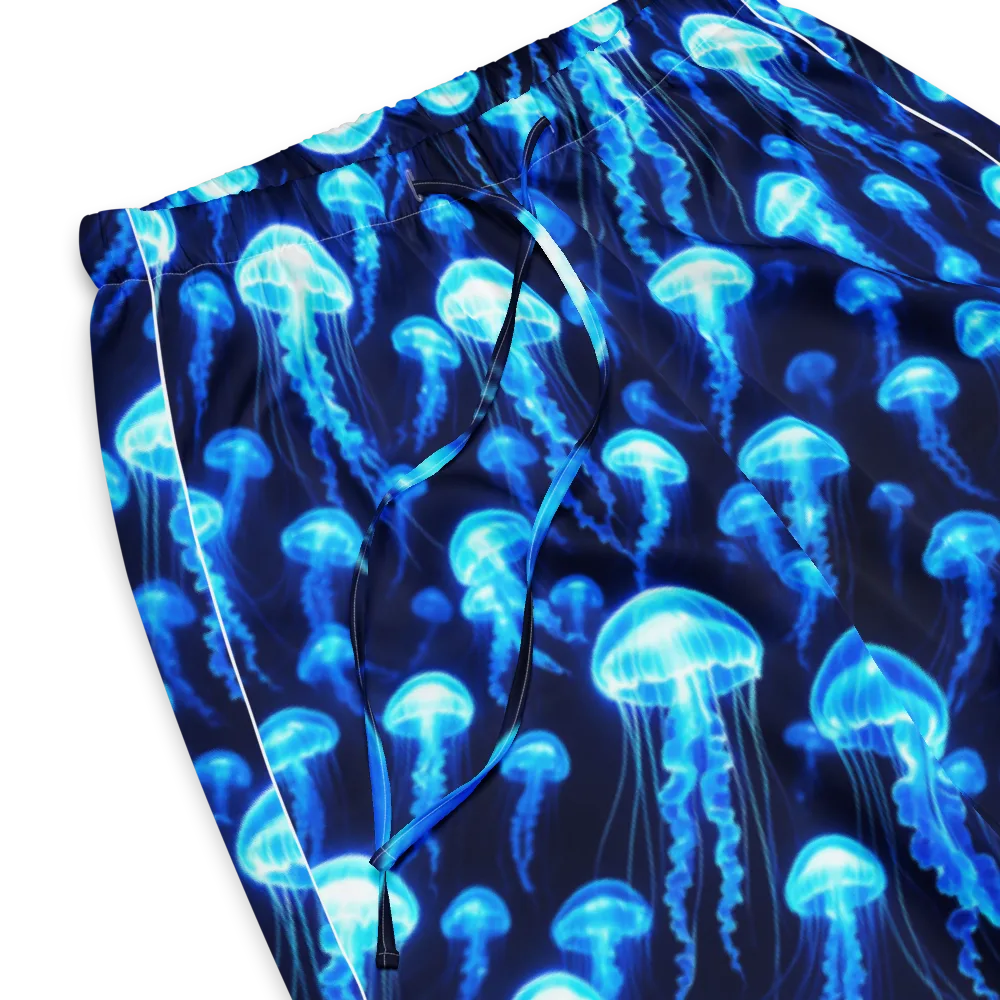 Blue Lanterns on Women's Pajama Pants — Product details