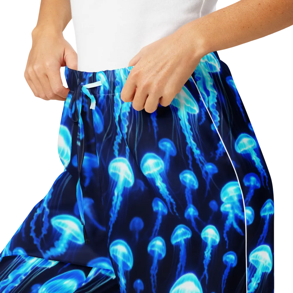 Blue Lanterns on Women's Pajama Pants — Product details