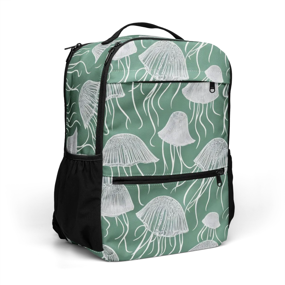 Seafoam Drift on Utility Backpack — Right Front
