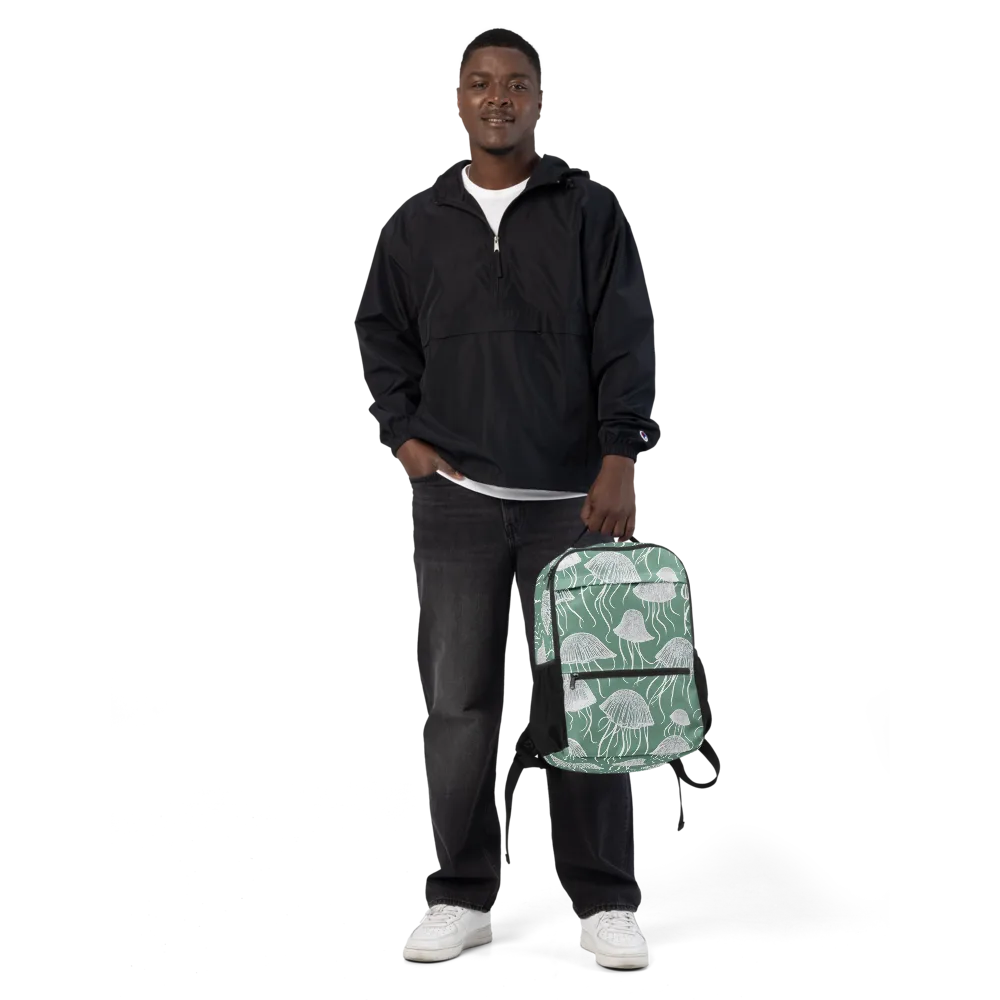Seafoam Drift on Utility Backpack — Front