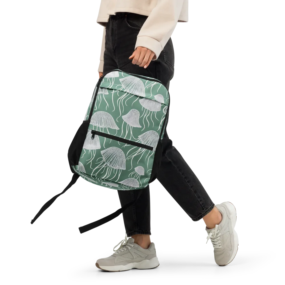 Seafoam Drift on Utility Backpack — Front