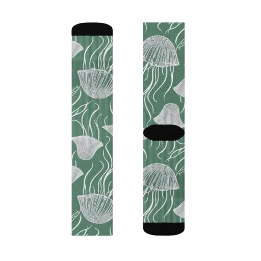 Seafoam Drift on a Socks