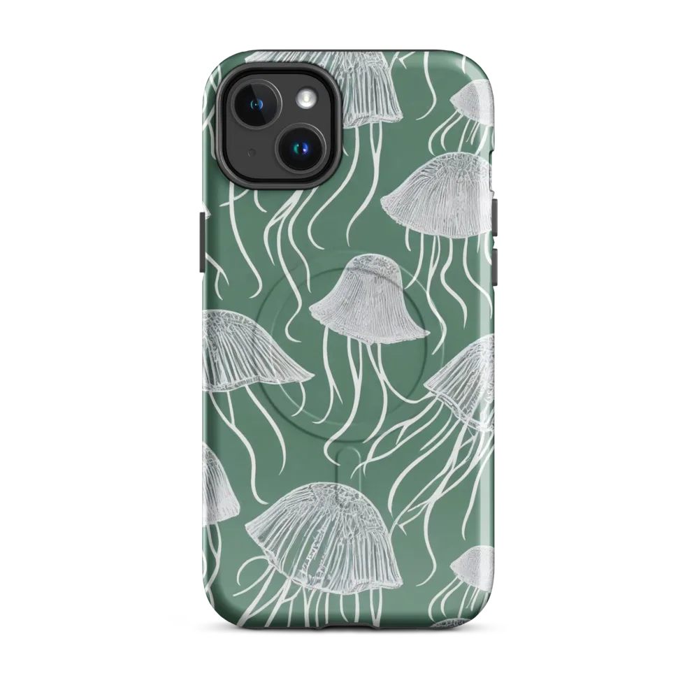 Seafoam Drift on MagSafe Tough Case for iPhone® — Front
