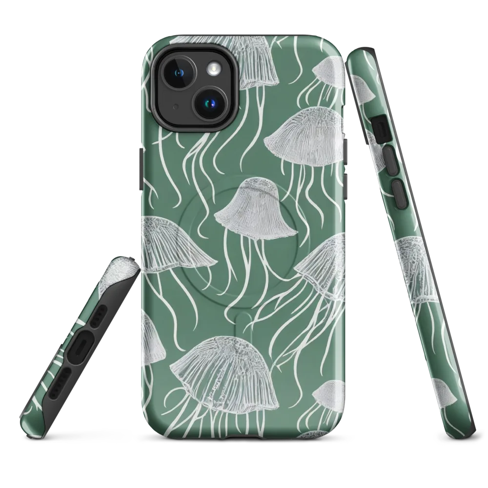Seafoam Drift on MagSafe Tough Case for iPhone® — Front