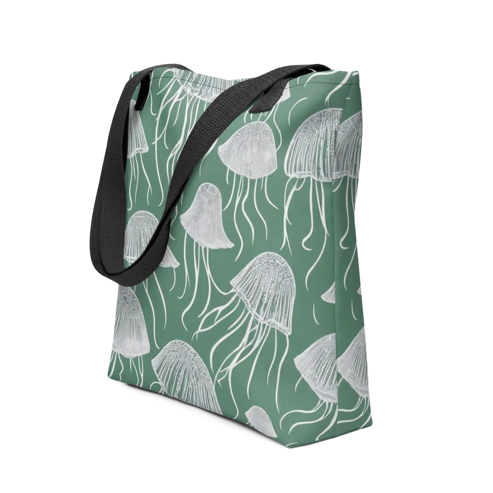 Seafoam Drift on Tote Bag — Front