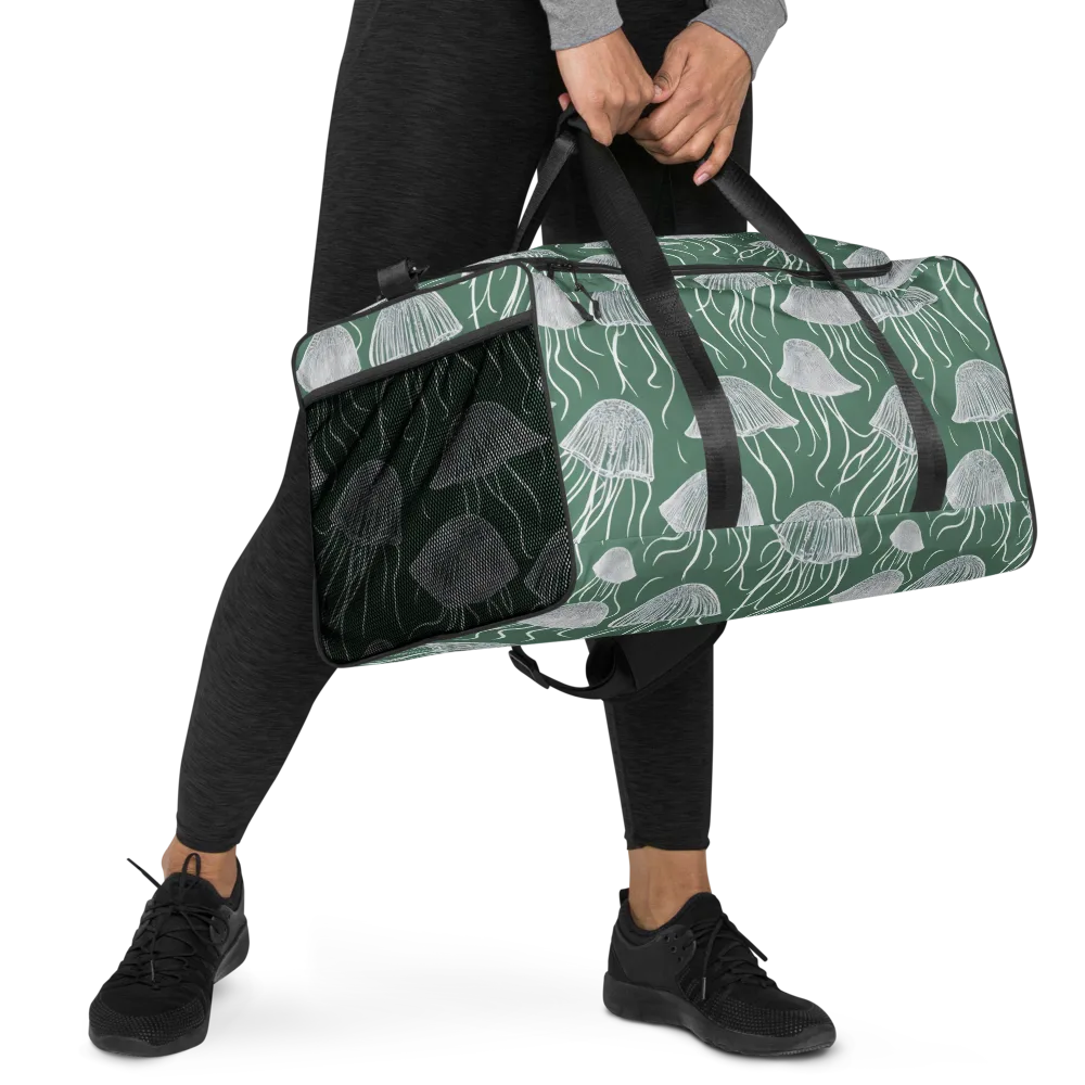 Seafoam Drift on Duffle Bag — Right Front