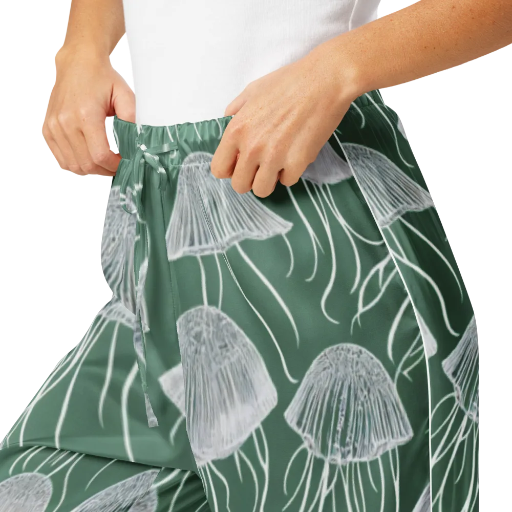 Seafoam Drift on Women's Pajama Pants — Product details
