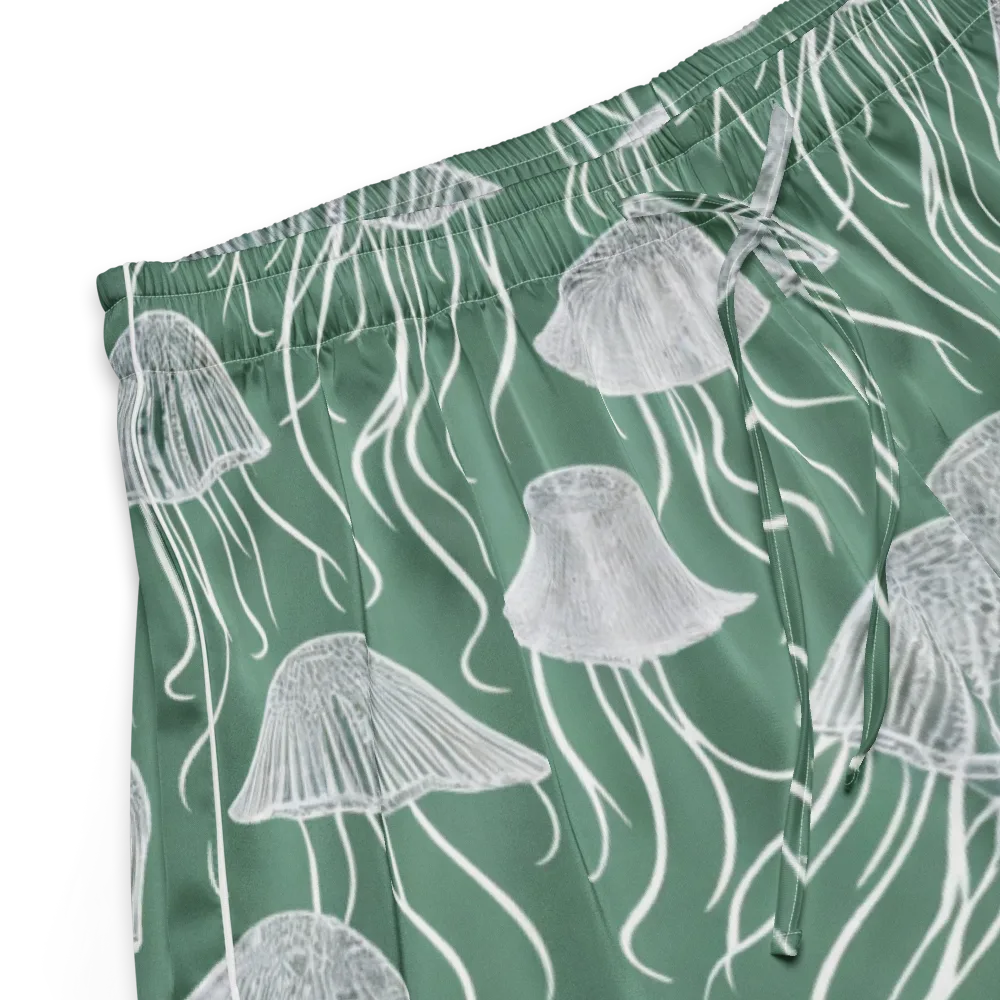 Seafoam Drift on Women's Pajama Shorts — Product details