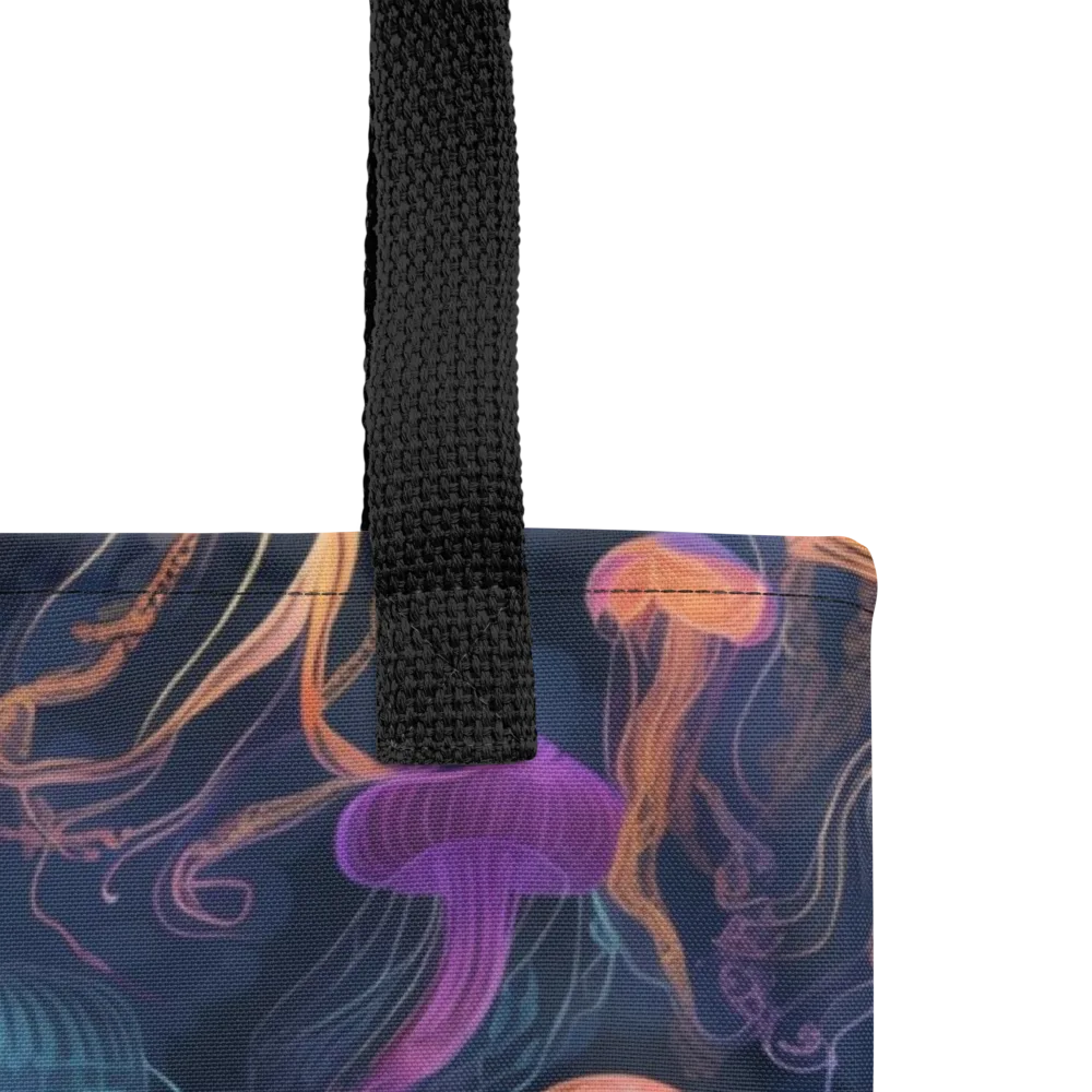 Neon Jelly Garden on Tote Bag — Product details