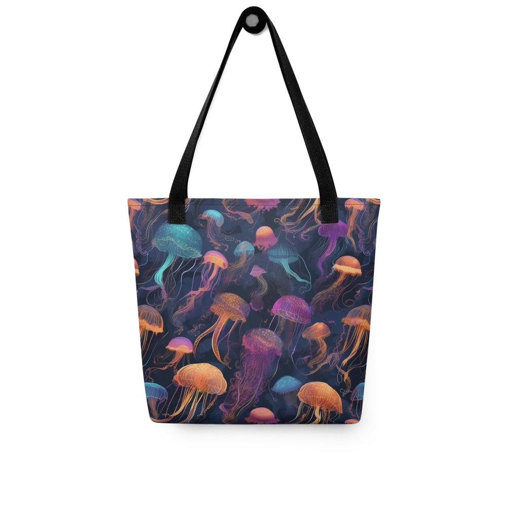 Neon Jelly Garden on Tote Bag — Front
