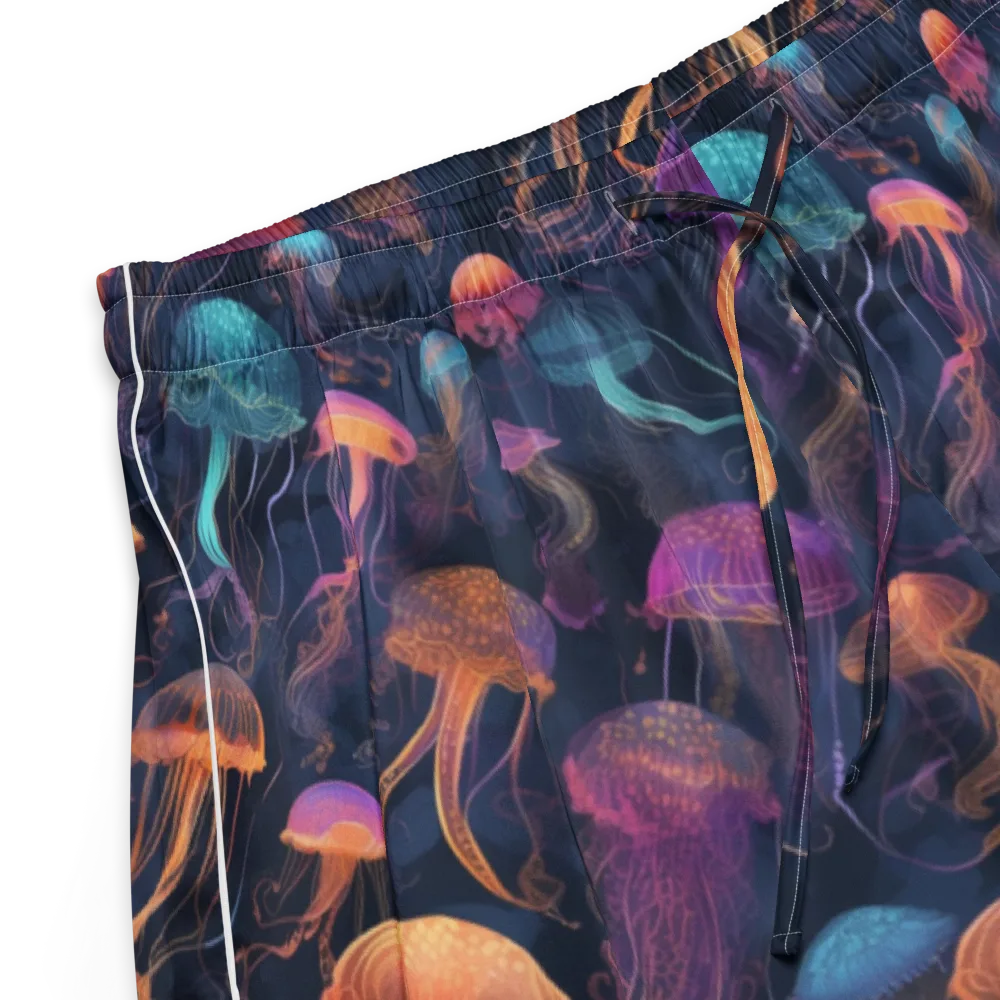 Neon Jelly Garden on Women's Pajama Shorts — Product details