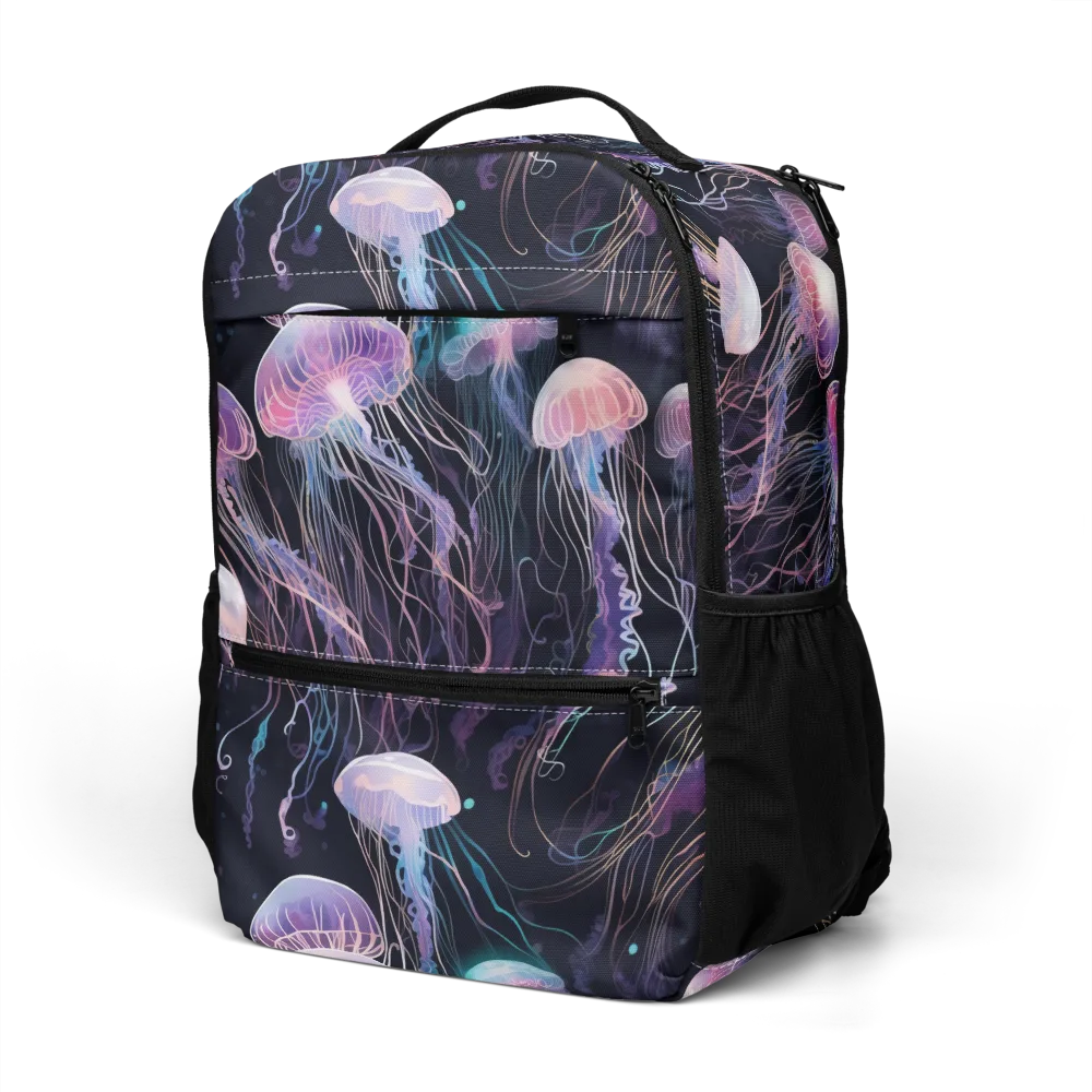 Luminous Drift on Utility Backpack — Left Front