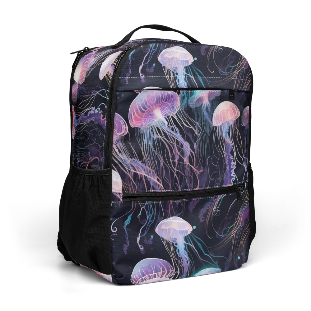 Luminous Drift on Utility Backpack — Right Front