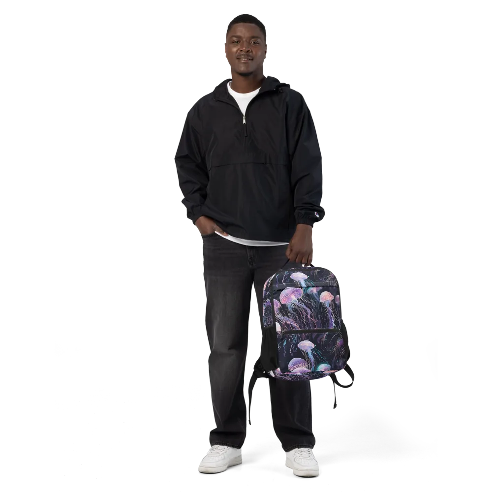 Luminous Drift on Utility Backpack — Front