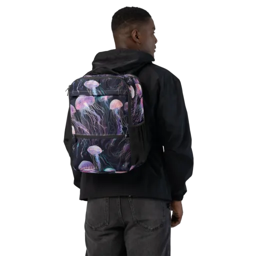 Luminous Drift on a Utility Backpack