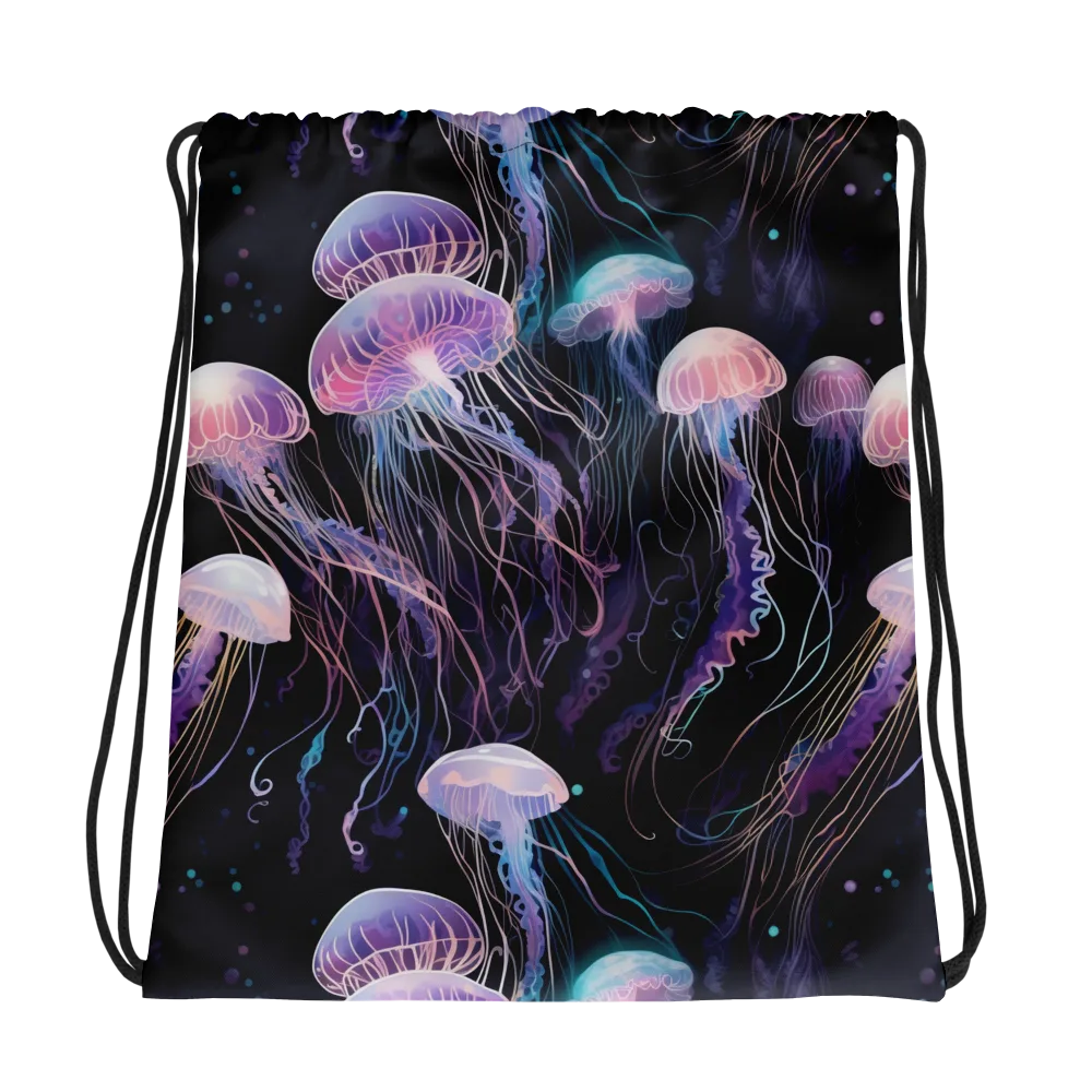 Luminous Drift on Drawstring Bag — Photo