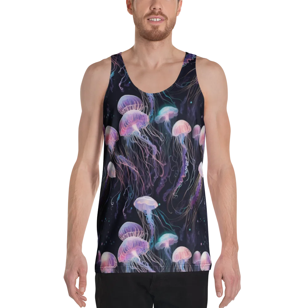 Luminous Drift on Men's Tank Top — Front