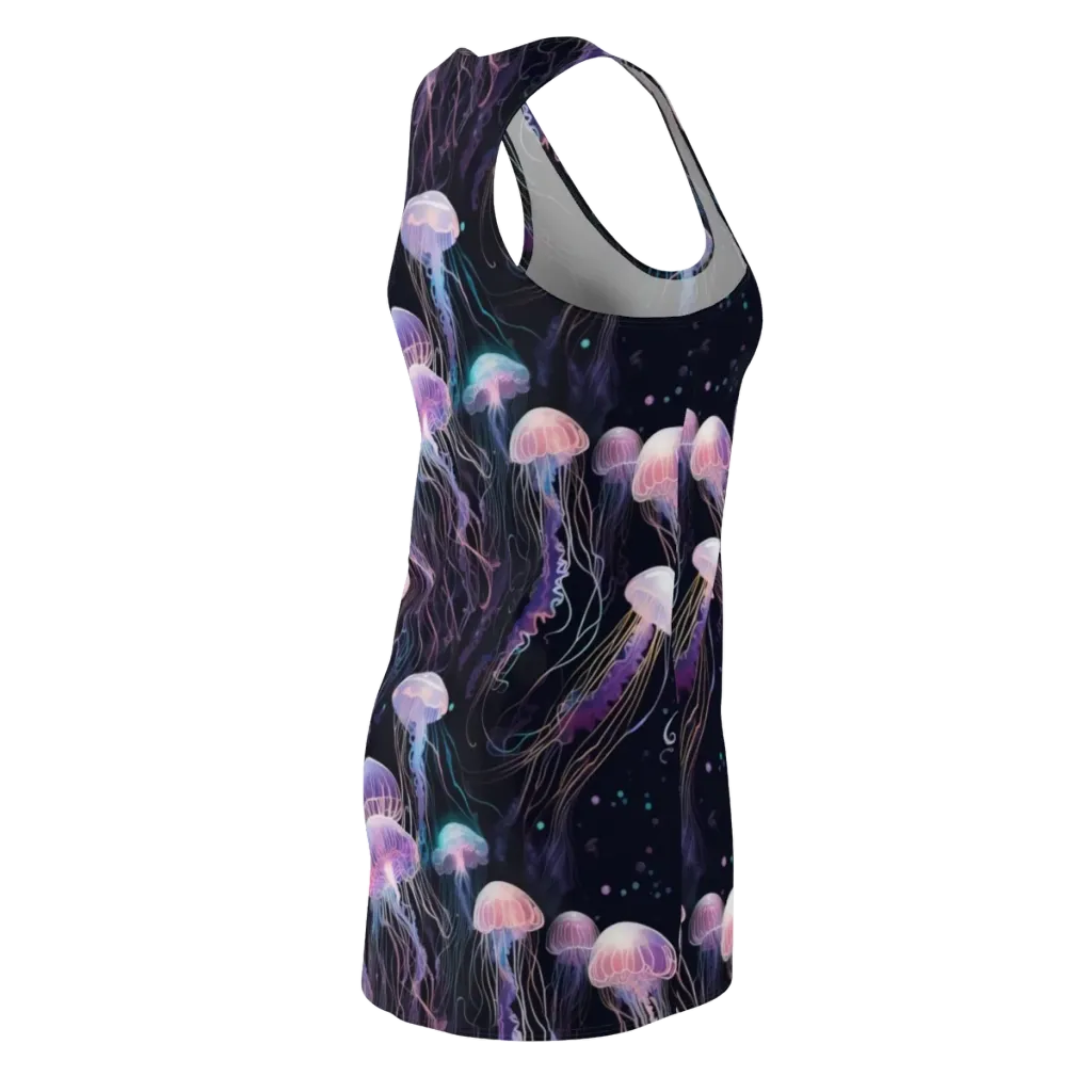 Luminous Drift on Racerback Dress — Back Side