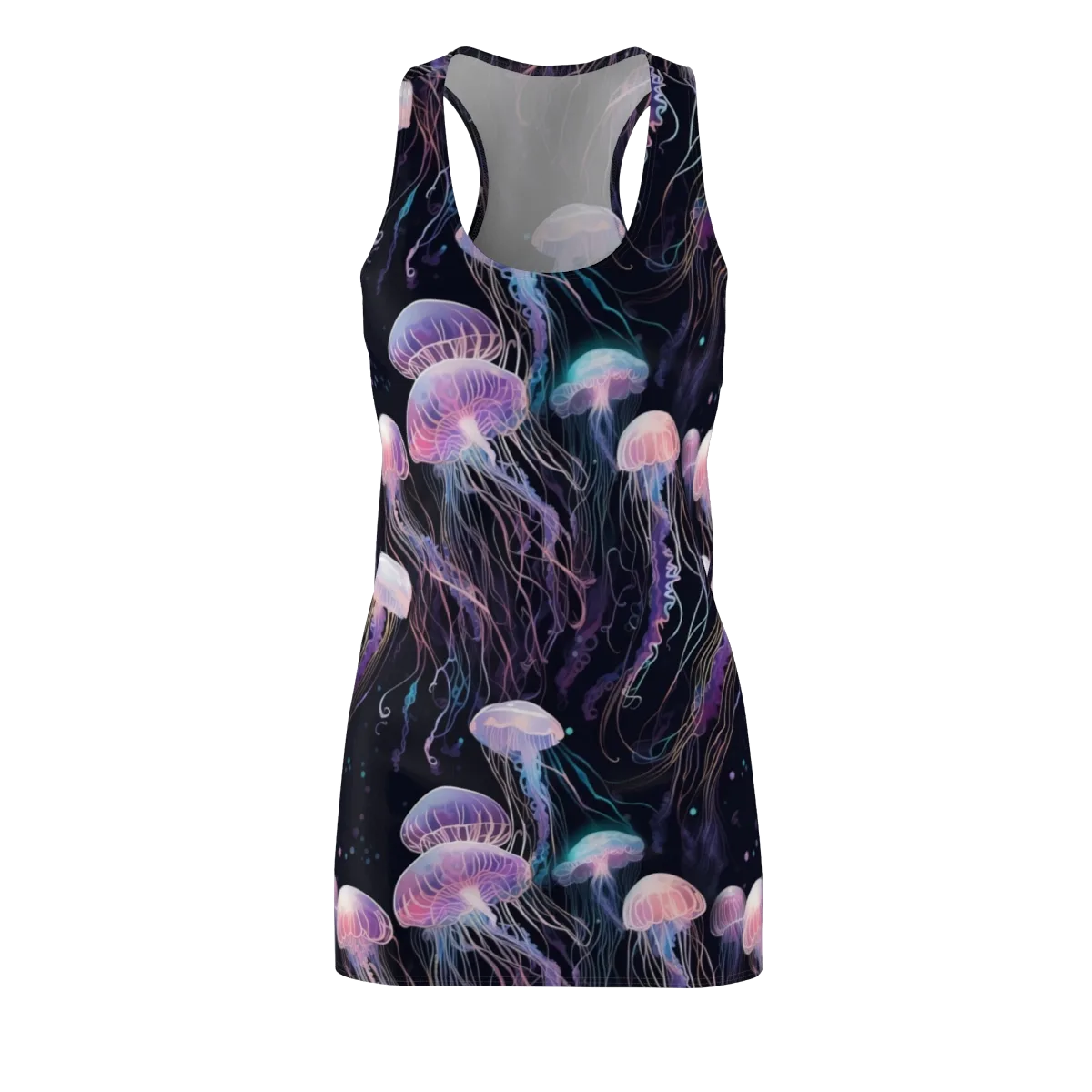 Luminous Drift on Racerback Dress — Front