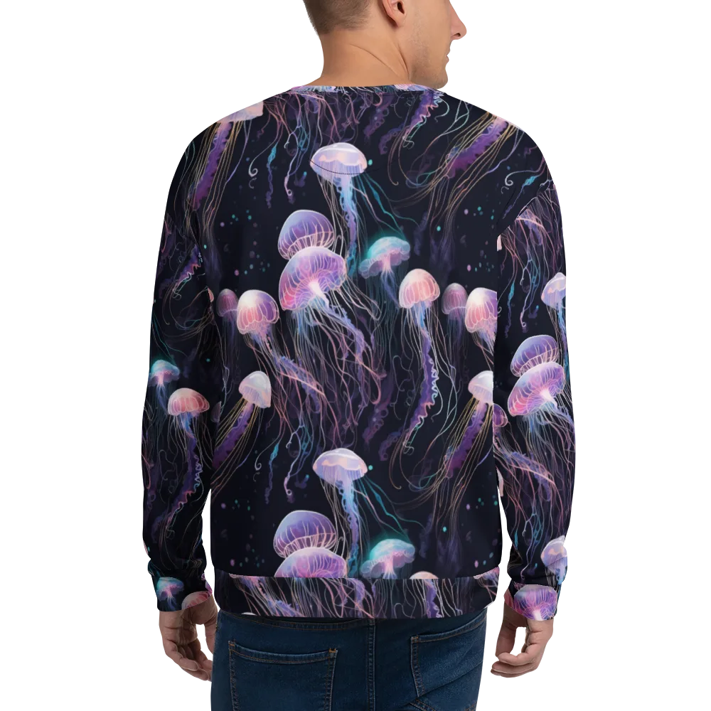 Luminous Drift on Sweatshirt — Back