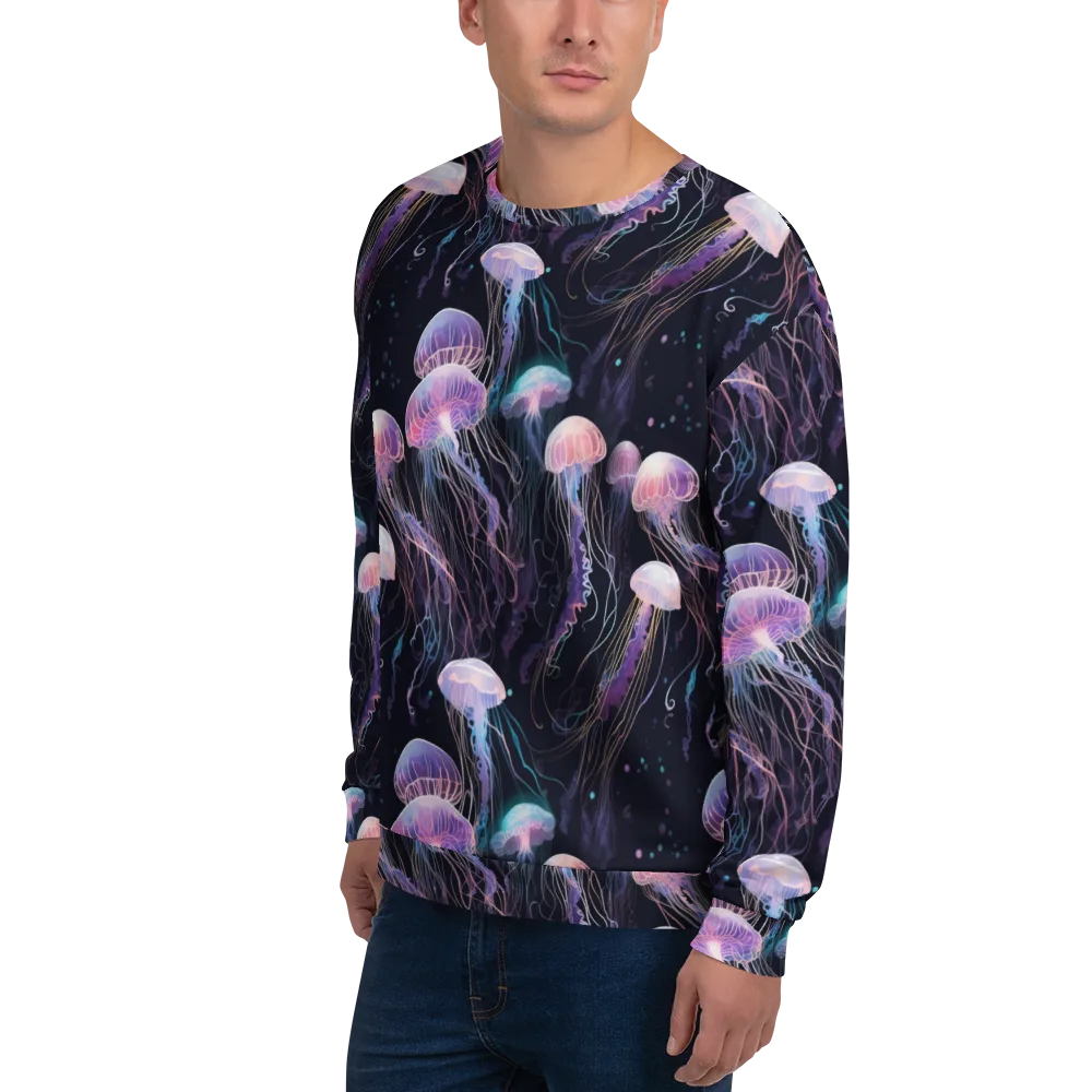 Luminous Drift on Sweatshirt — Left Front