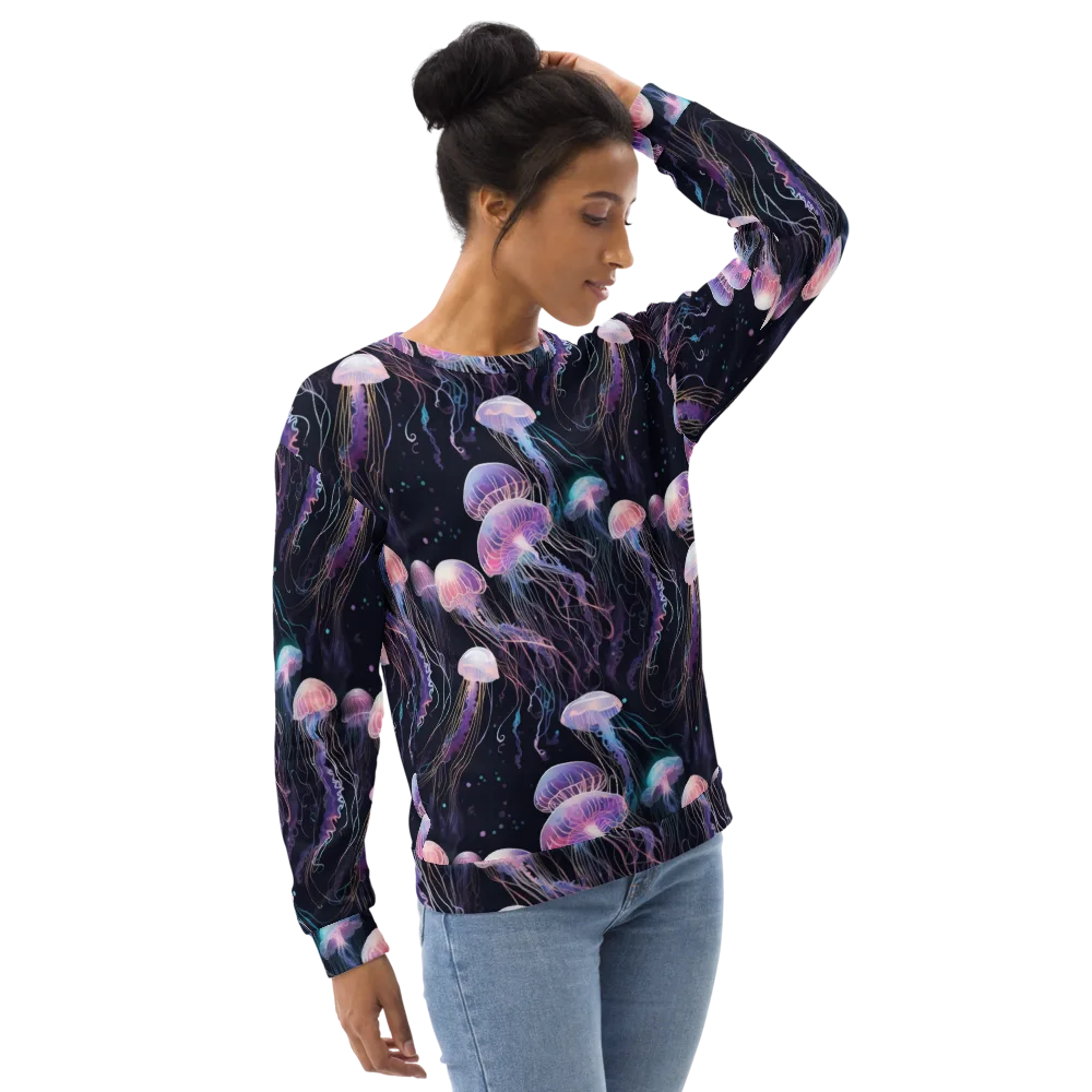 Luminous Drift on Sweatshirt — Right Front