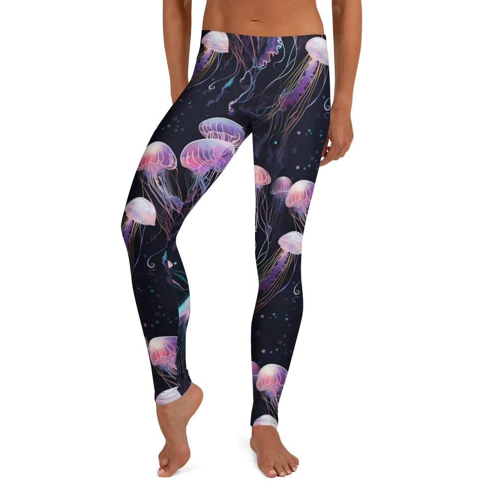 Luminous Drift on Leggings — Front