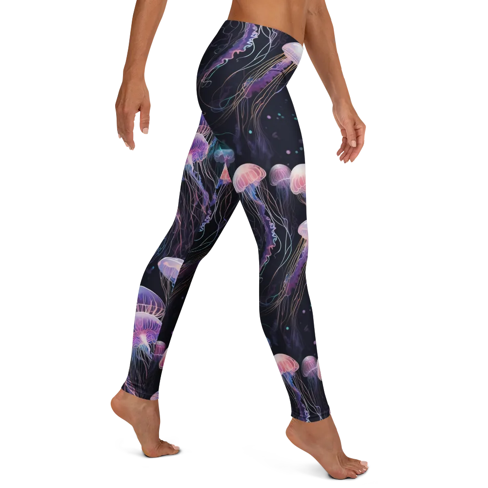 Luminous Drift on Leggings — Right