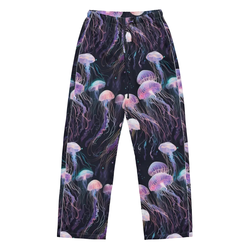 Luminous Drift on Women's Pajama Pants — Front