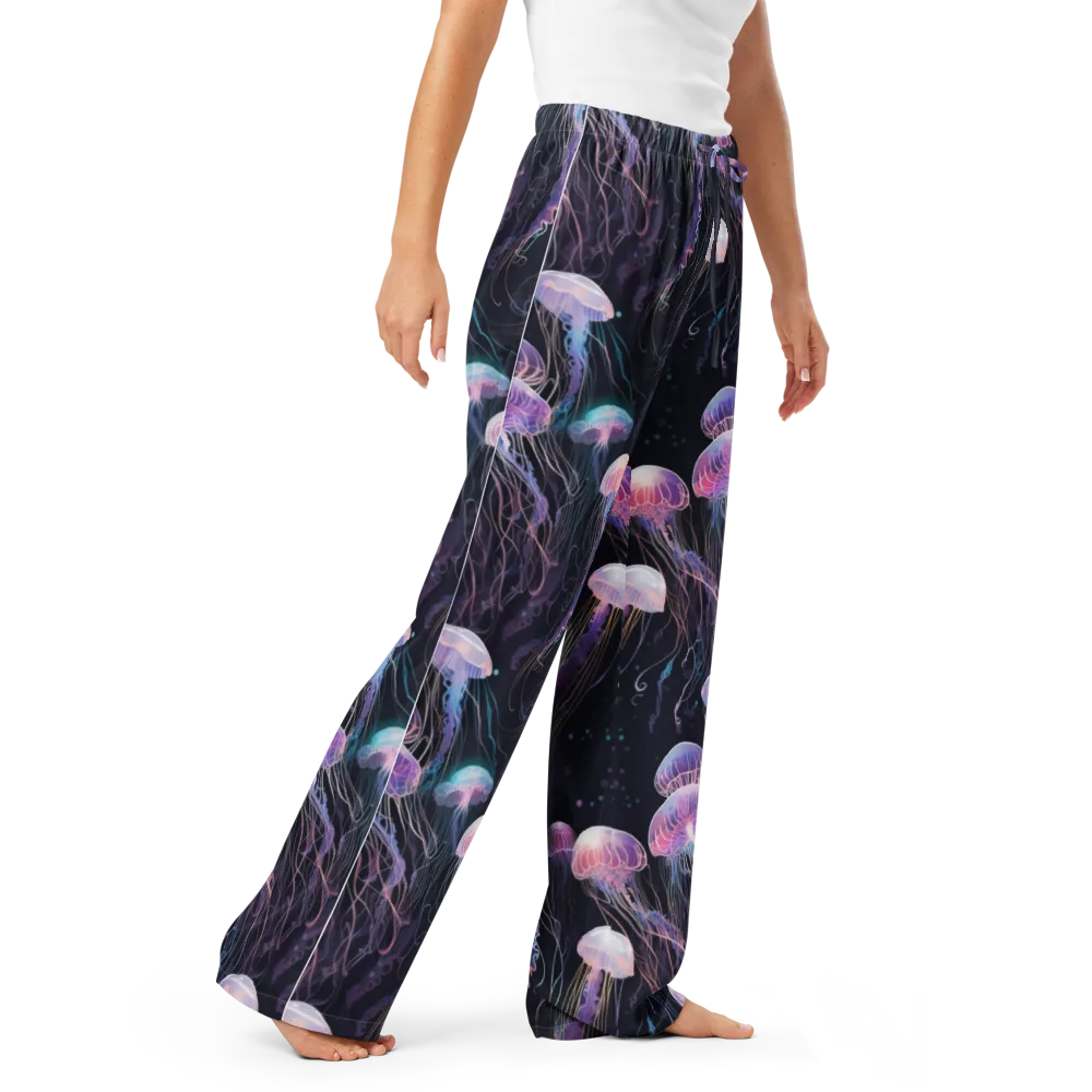 Luminous Drift on Women's Pajama Pants — Right Front