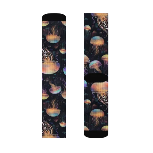 Neon Jelly Reverie on a Socks