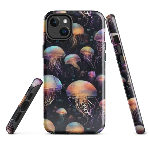 Neon Jelly Reverie on a MagSafe Tough Case for iPhone®
