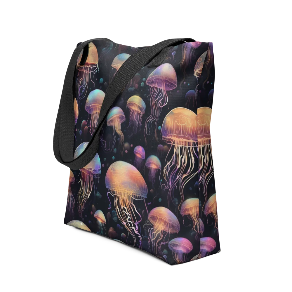 Neon Jelly Reverie on Tote Bag — Front