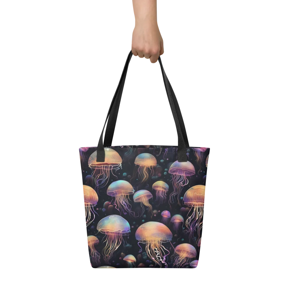 Neon Jelly Reverie on Tote Bag — Front